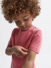 Reiss T-Shirts | Bless Crew Neck T-Shirt Airforce Blue - Children