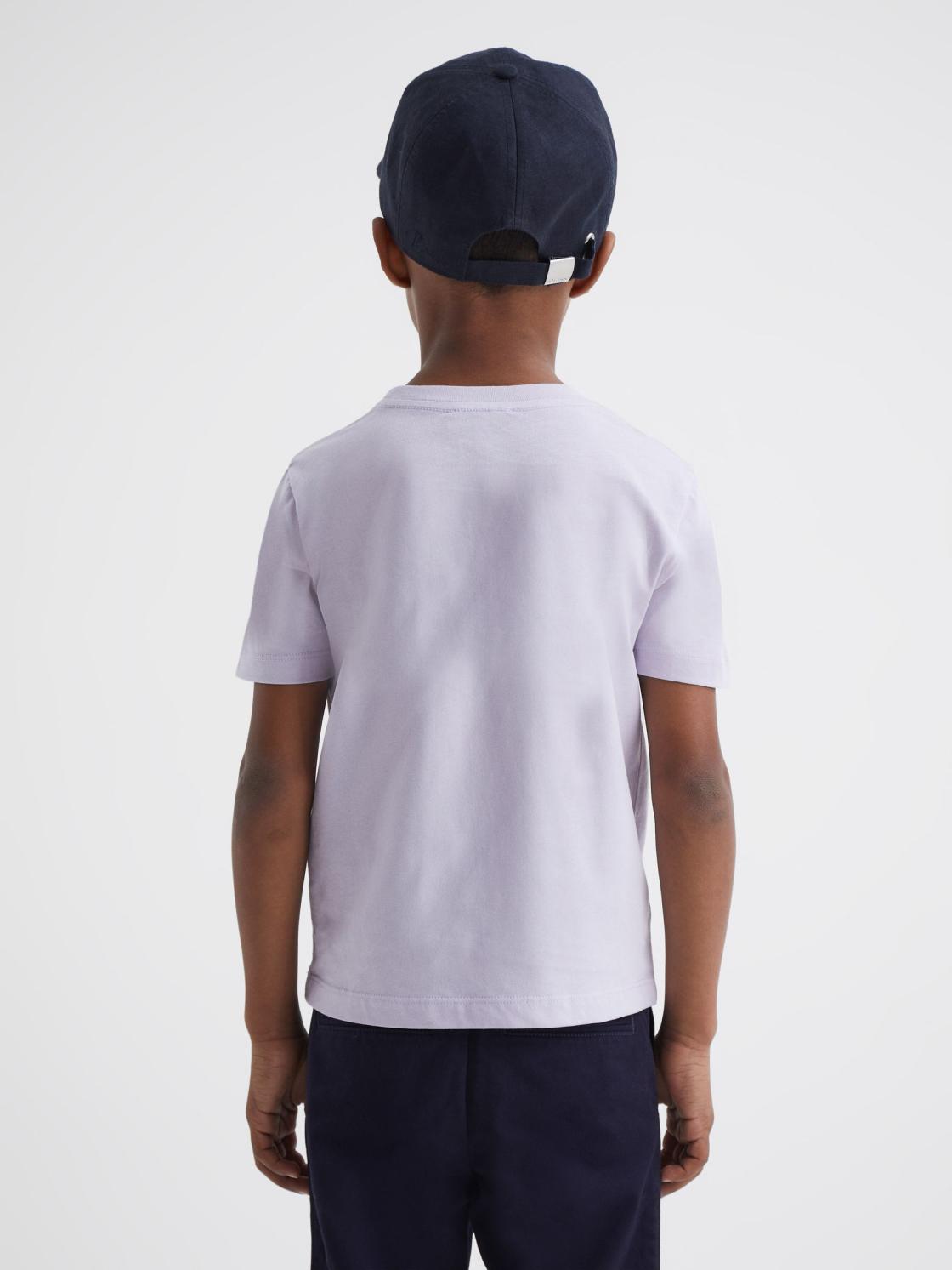 Reiss T-Shirts | Bless Crew Neck T-Shirt Airforce Blue - Children