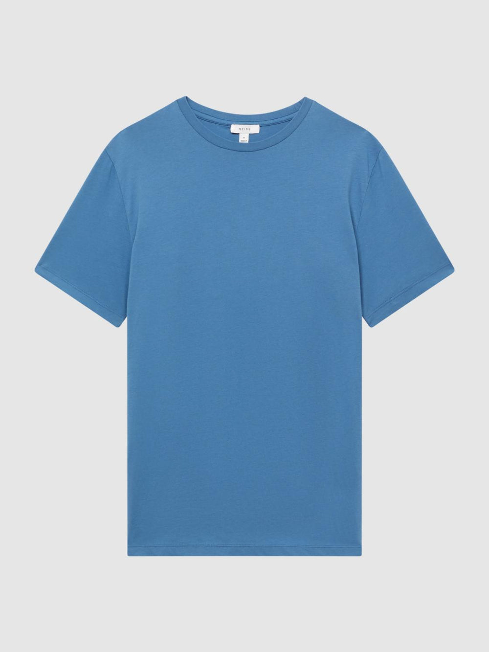 Reiss T-Shirts | Bless Crew Neck T-Shirt Marine Blue - Men