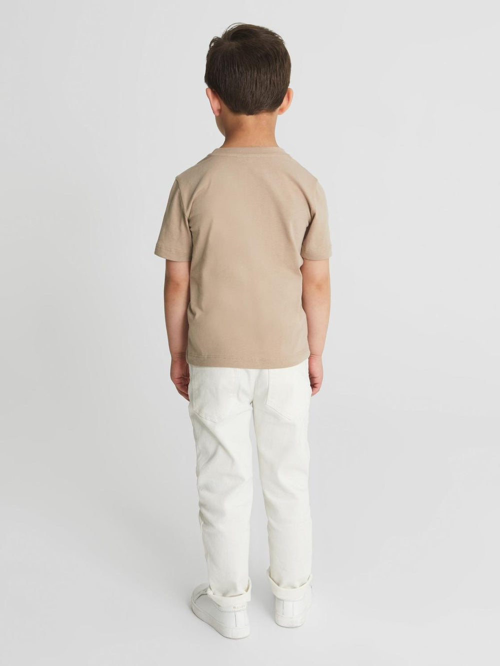 Reiss T-Shirts | Bless Crew Neck T-Shirt Stone - Children