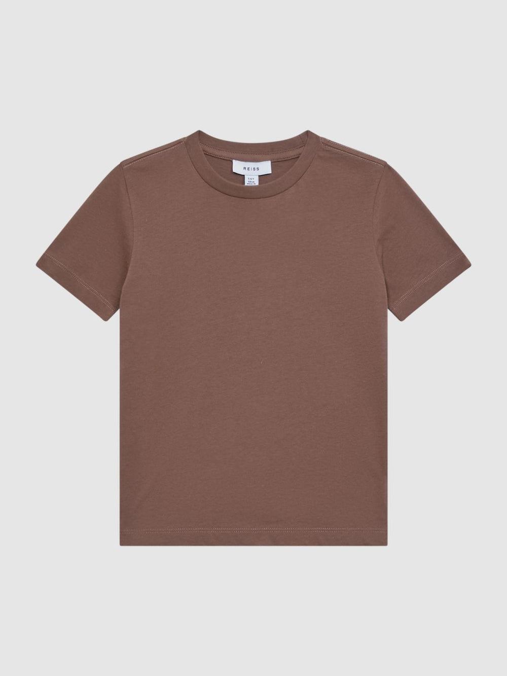 Reiss T-Shirts | Bless Crew Neck T-Shirt Tobacco - Children