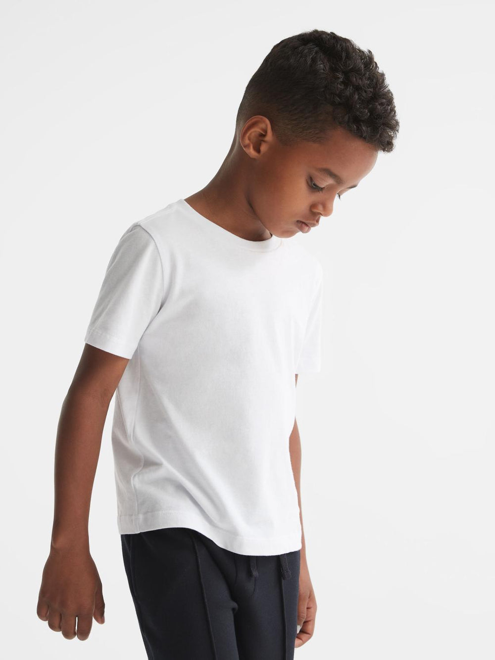 Reiss T-Shirts | Bless Crew Neck T-Shirt White - Children