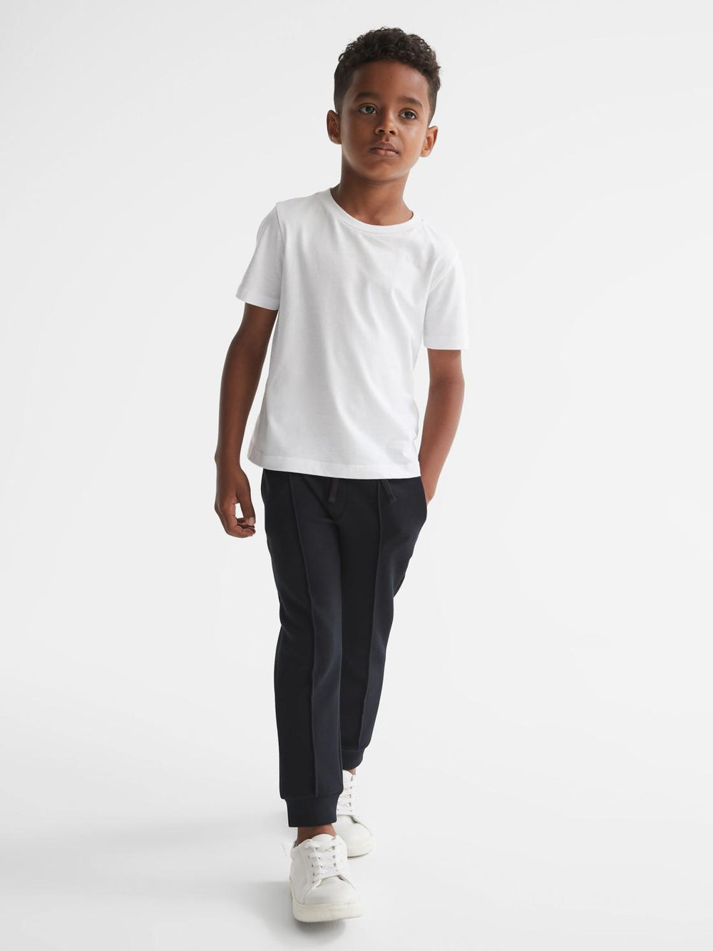 Reiss T-Shirts | Bless Crew Neck T-Shirt White - Children