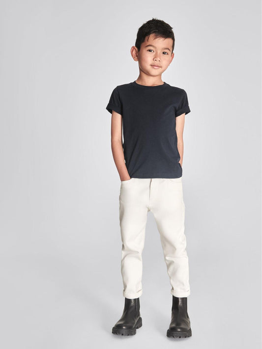 Reiss T-Shirts | Bless Junior Crew Neck Cotton T-Shirt Navy - Children