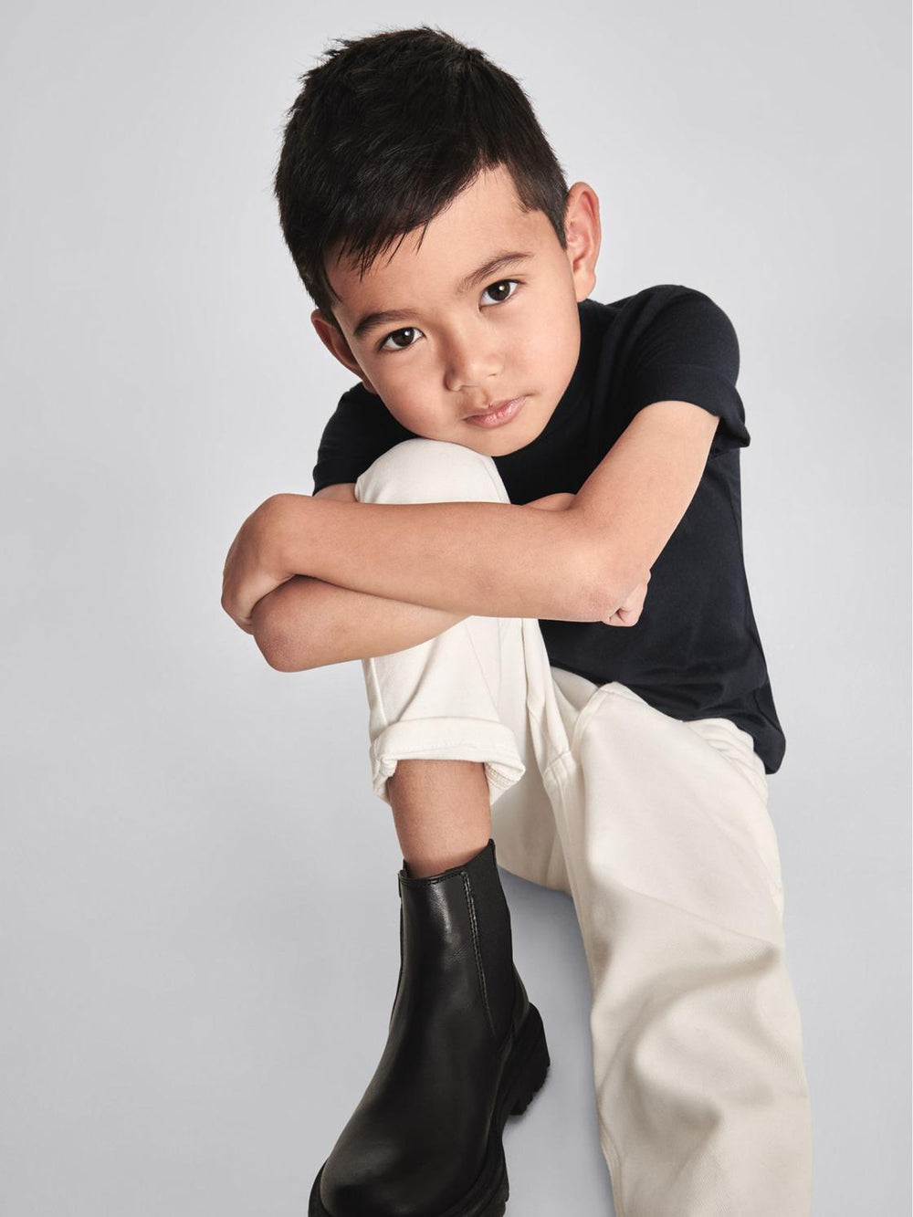 Reiss T-Shirts | Bless Junior Crew Neck Cotton T-Shirt Navy - Children