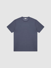Reiss T-Shirts | Bradley Regular Fit Crew Neck T-Shirt Airforce Blue - Men