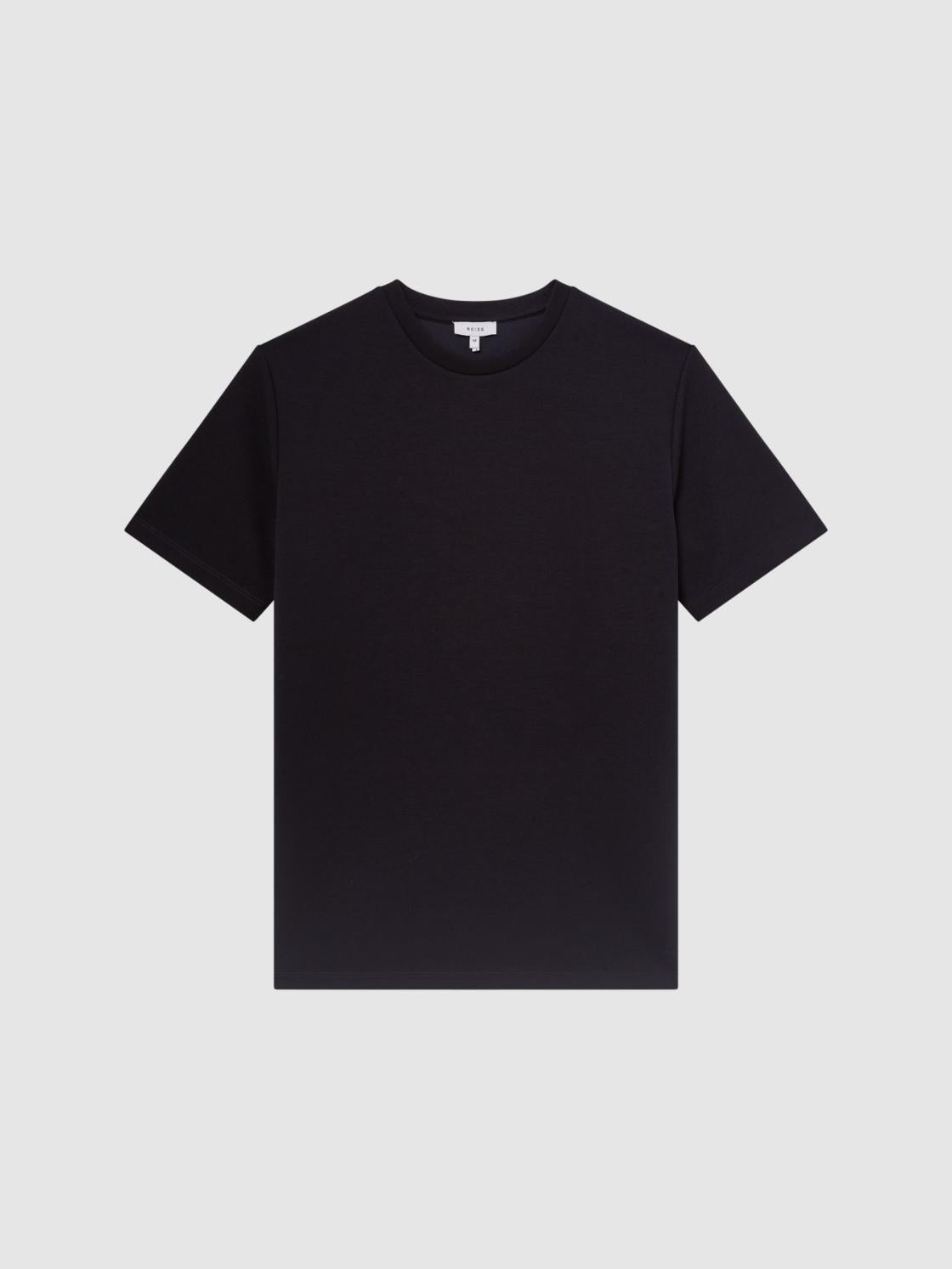 Reiss T-Shirts | Bradley Regular Fit Crew Neck T-Shirt Airforce Blue - Men