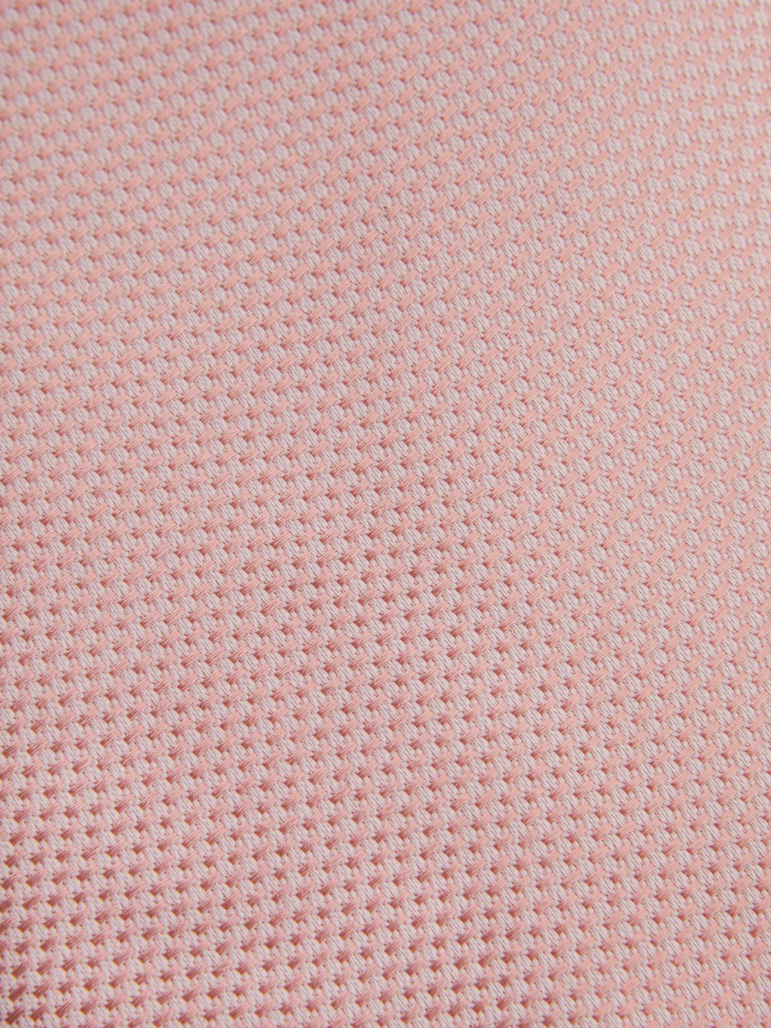 Reiss Ties &amp; Pocket Squares | Ceremony Textured Silk Tie Soft Pink - Men