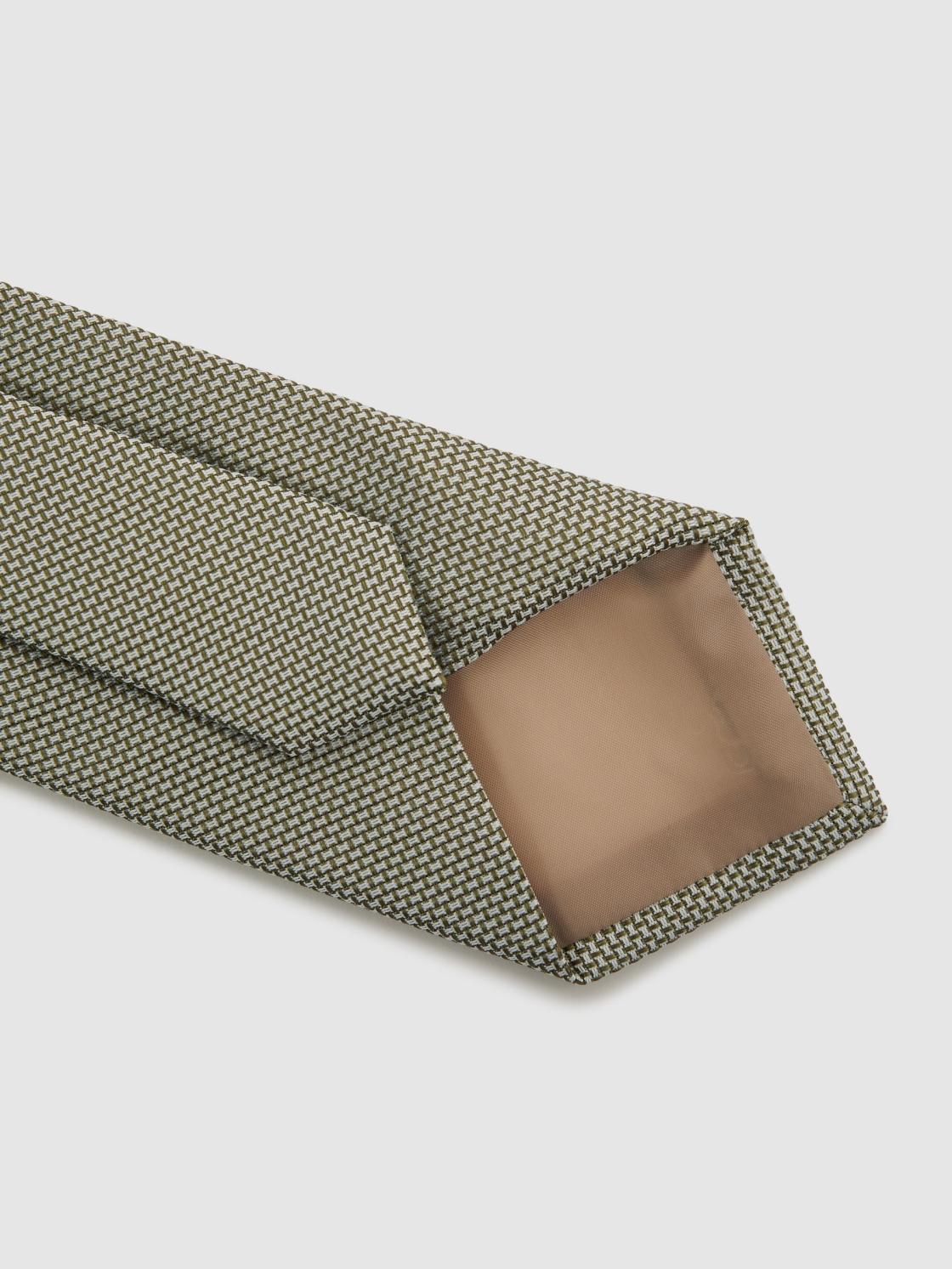 Reiss Ties &amp; Pocket Squares | Ceremony Textured Silk Tie Soft Sage - Men