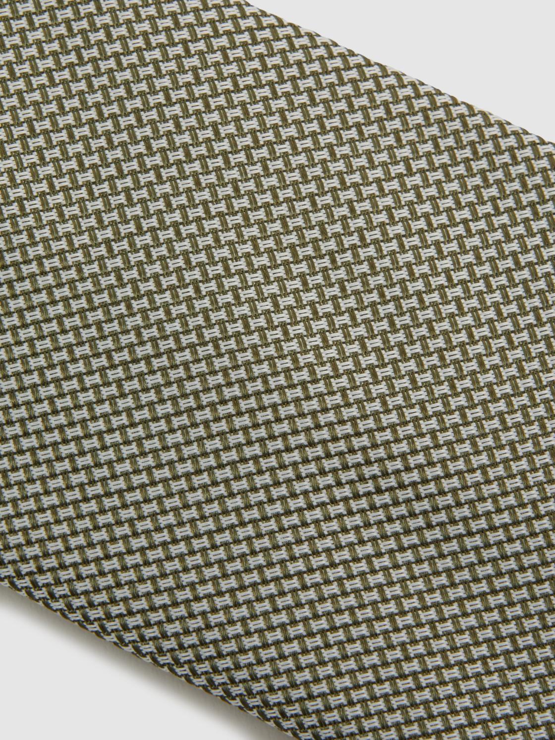 Reiss Ties &amp; Pocket Squares | Ceremony Textured Silk Tie Soft Sage - Men
