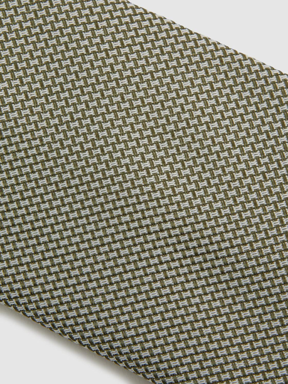 Reiss Ties &amp; Pocket Squares | Ceremony Textured Silk Tie Soft Sage - Men