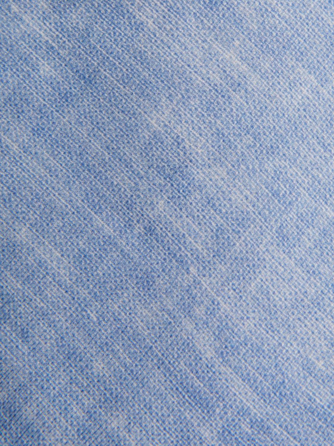 Reiss Ties &amp; Pocket Squares | Lazzaro Linen Tie Soft Blue Melange - Men