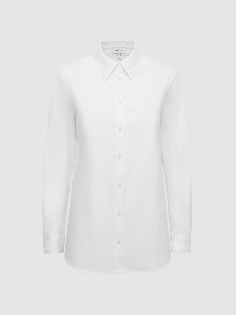 Reiss Tops | Allie Fitted Oxford Shirt White - Women