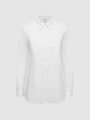 Reiss Tops | Allie Fitted Oxford Shirt White - Women