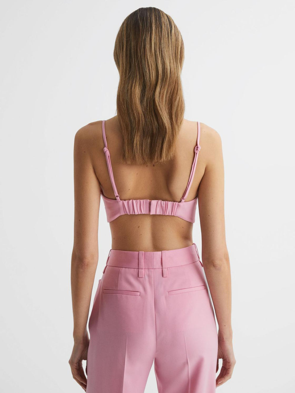 Reiss Tops | Blair Bralette Top Pink - Women