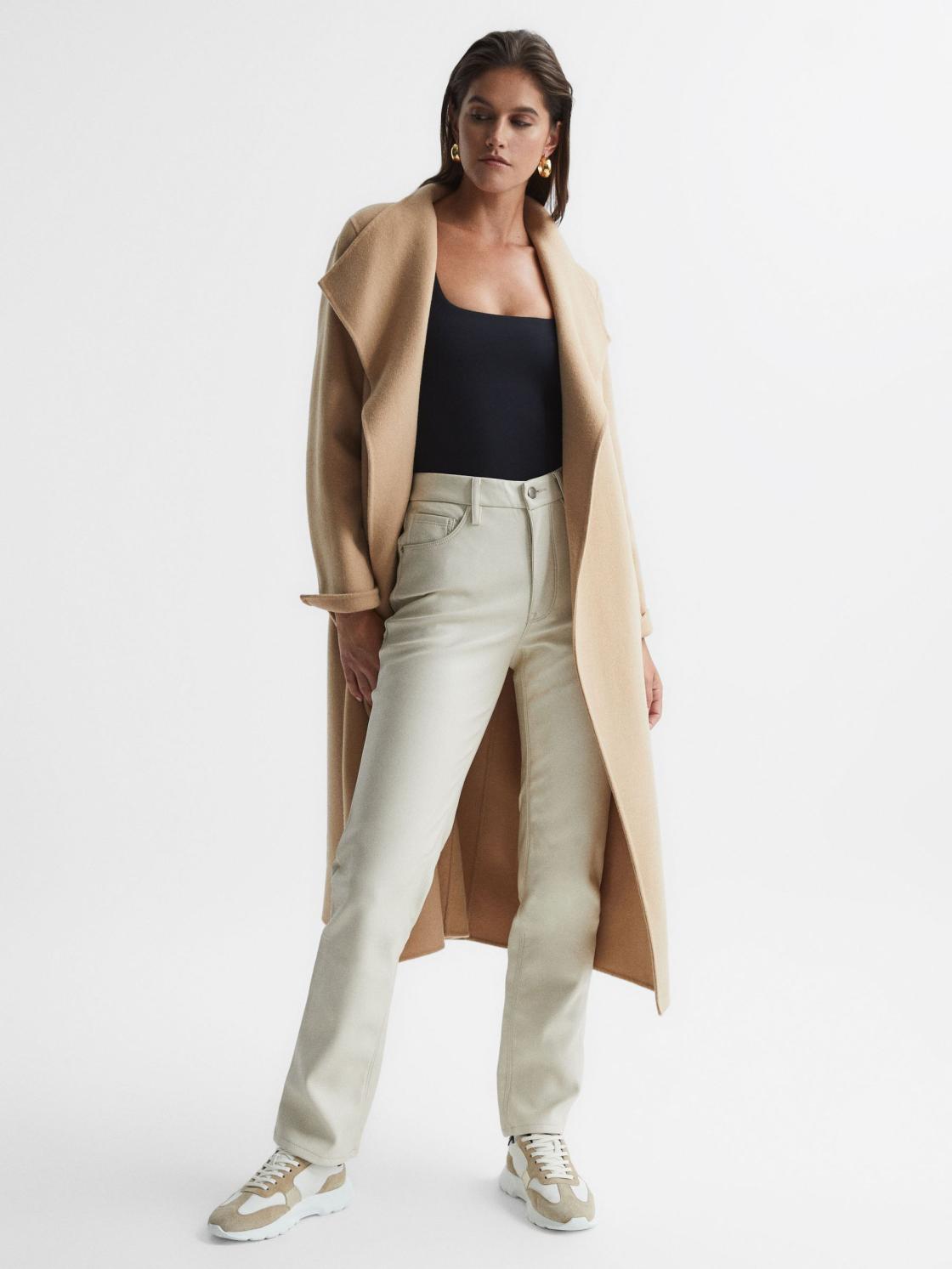 Reiss Tops | Good American Square Neck Bodysuit Black - Women