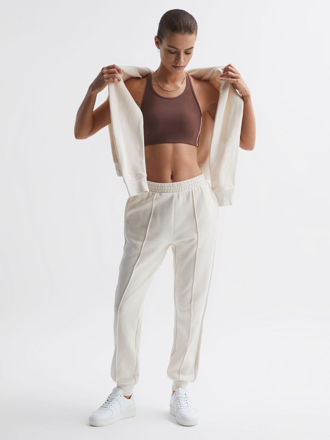 Reiss Tops | Hustle Linda The Upside Racerback Sports Bra Brown - Women