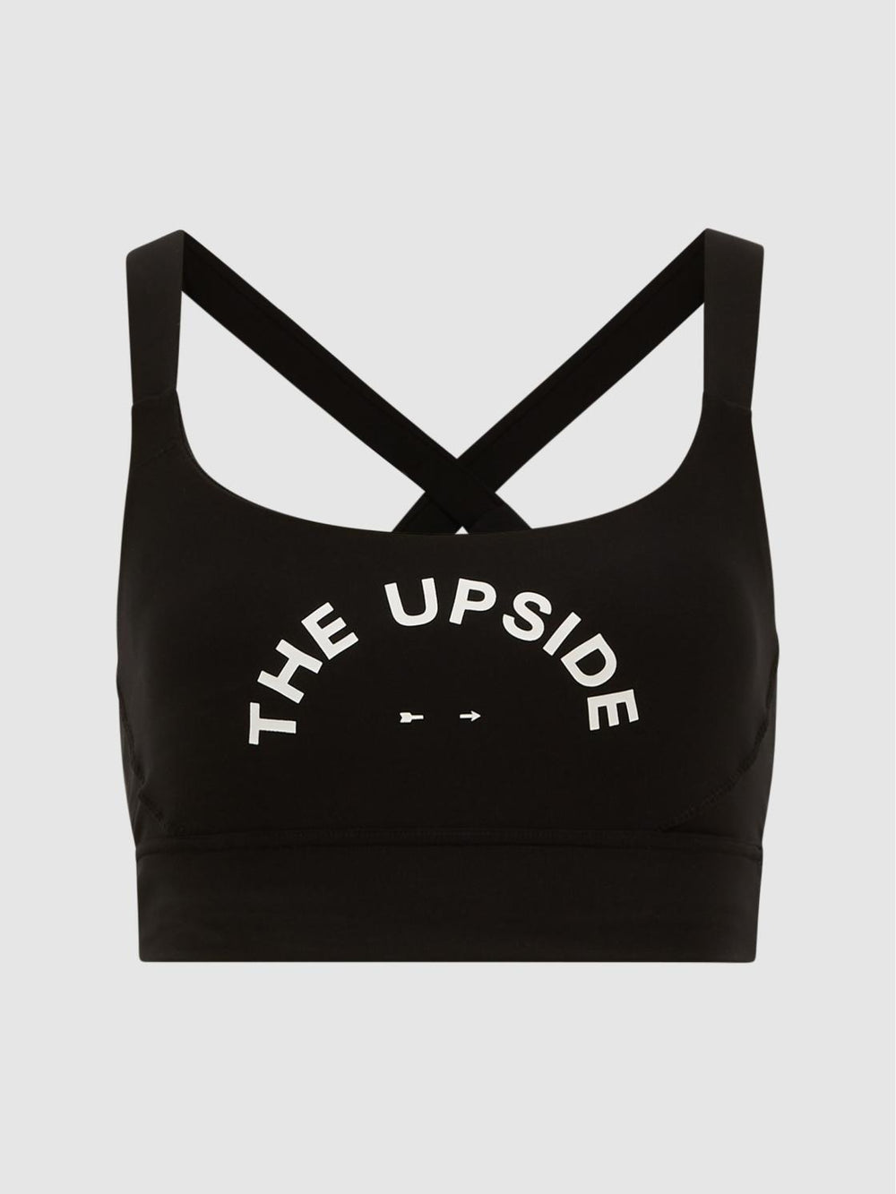 Reiss Tops | Paola The Upside Matte Tech Sports Bra Black - Women