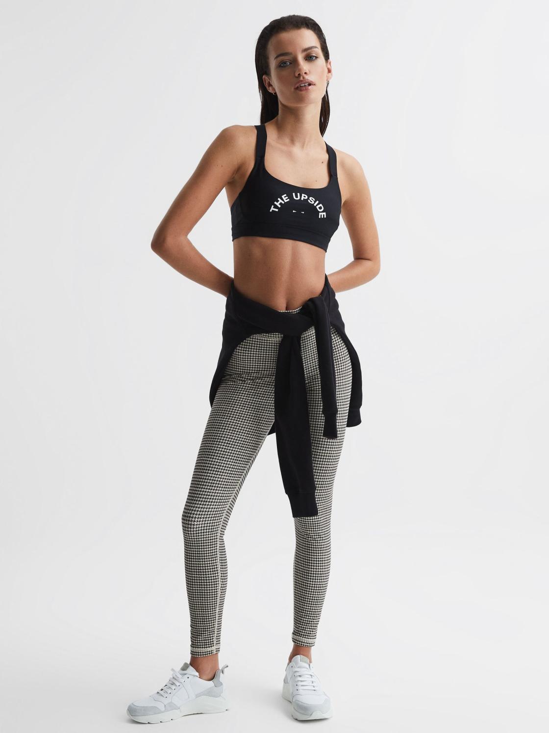 Reiss Tops | Paola The Upside Matte Tech Sports Bra Black - Women