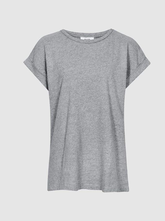 Reiss Tops | Tereza Crew T-Shirt Black - Women