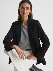 Reiss Tops | Tereza Crew T-Shirt Black - Women