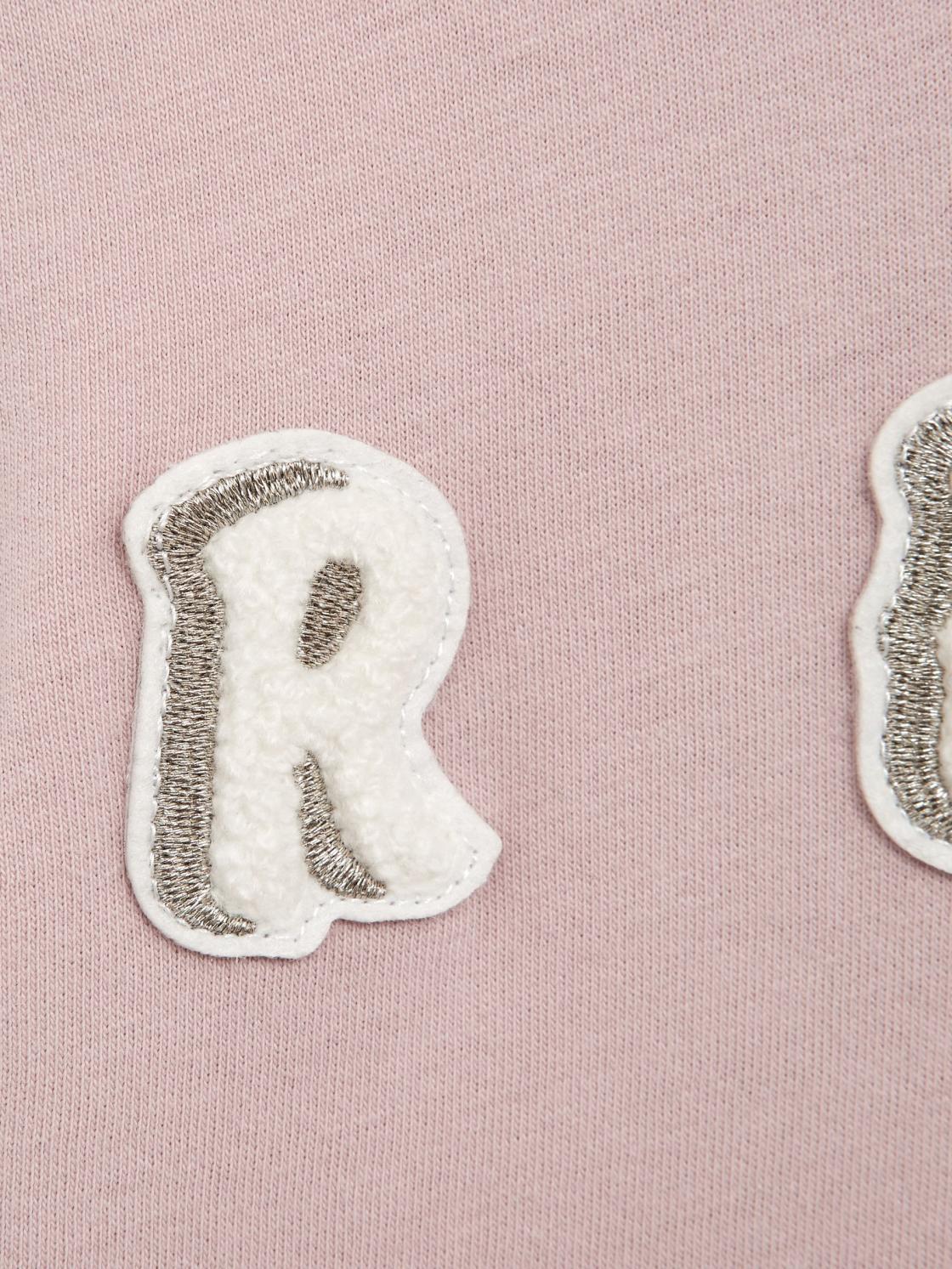 Reiss Tops &amp; Tshirts | Bobbi Motif Crew Neck T-Shirt Pale Pink - Children