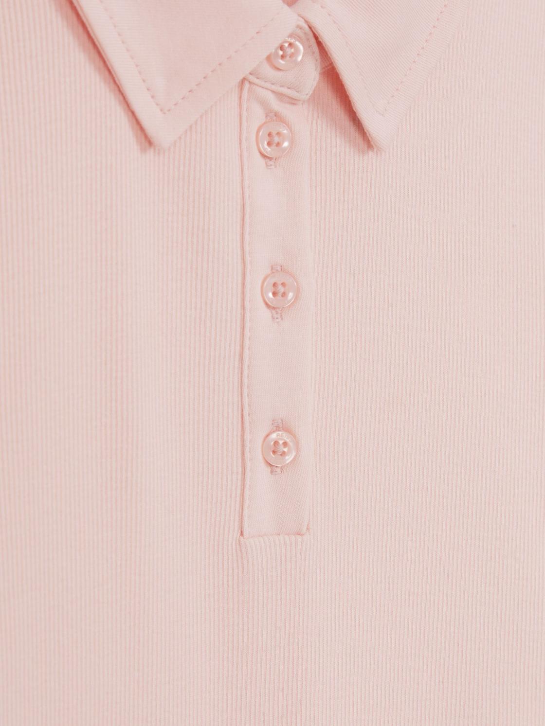 Reiss Tops &amp; Tshirts | Eva Cropped Polo Shirt Pink - Children