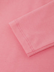 Reiss Tops &amp; Tshirts | Mai Long Sleeve Crew Neck T-Shirt Pink - Children