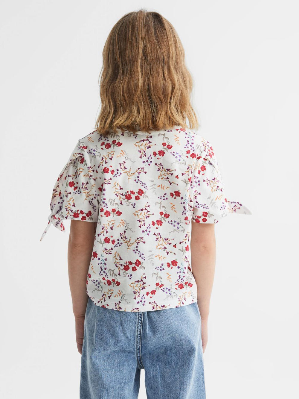 Reiss Tops &amp; Tshirts | Tally Printed Cotton T-Shirt Multi - Children