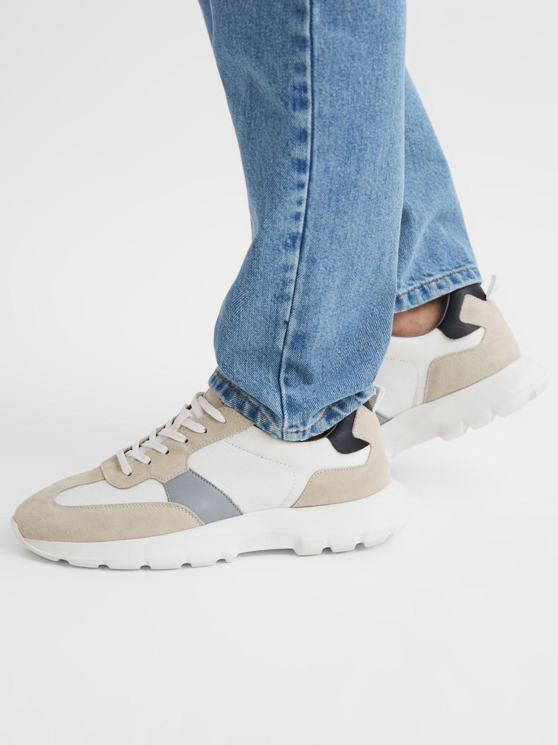 Reiss Trainers | Evo Lite Running Trainers Grey - Men