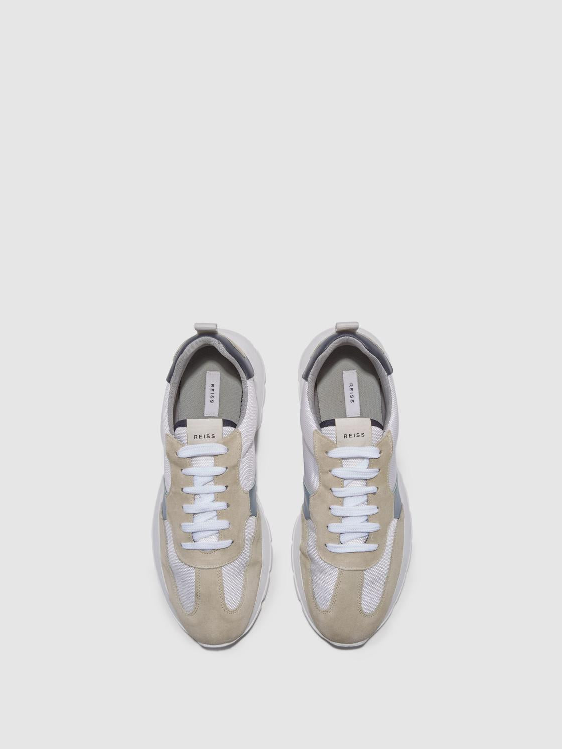 Reiss Trainers | Evo Lite Running Trainers Grey - Men