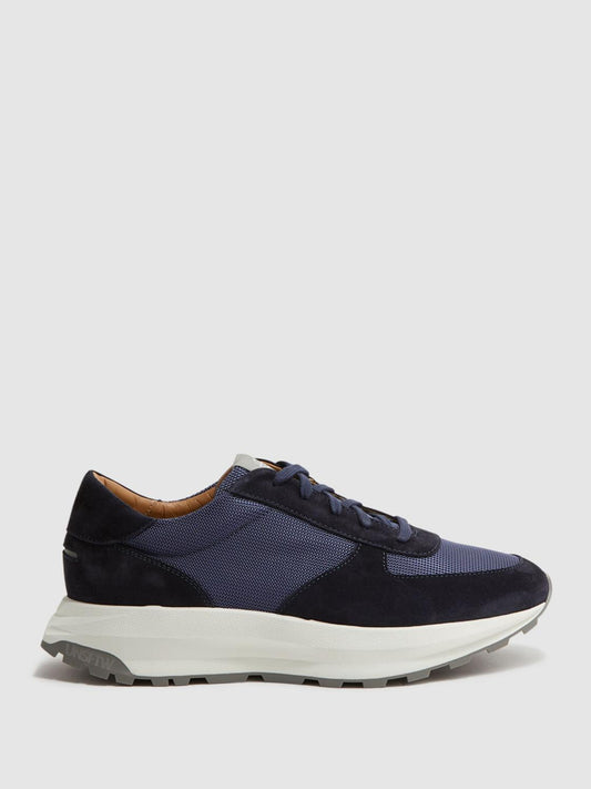 Reiss Trainers | Trinity Tech Unseen Trinity Tech Trainers Blue/navy - Men