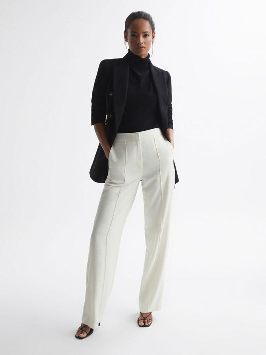 Reiss Trousers | Aleah Pull On Trousers Black - Women