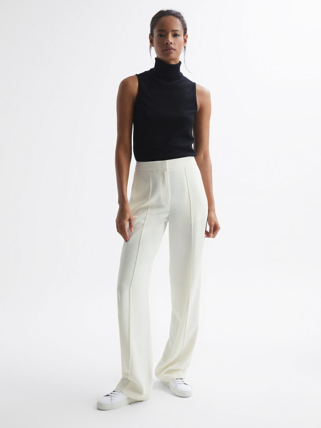 Reiss Trousers | Aleah Pull On Trousers Black - Women