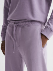 Reiss Trousers | Ali Garment Dye Joggers Lilac - Men