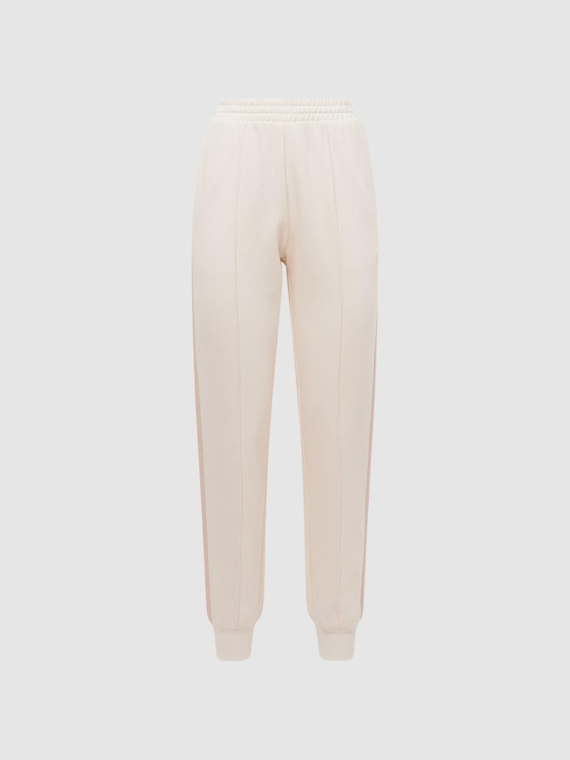 Reiss Trousers | Baja Blair The Upside Side Stripe Joggers Natural - Women