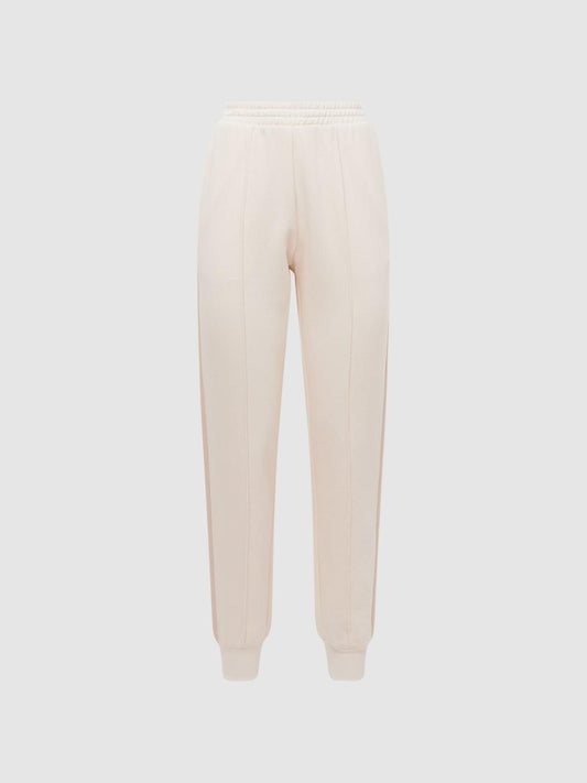 Reiss Trousers | Baja Blair The Upside Side Stripe Joggers Natural - Women