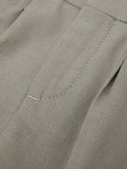 Reiss Trousers | Brighton Pleat Front Relaxed Trousers Taupe - Children