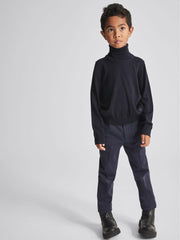 Reiss Trousers | Eastbury Junior Slim Leg Chinos Navy - Children