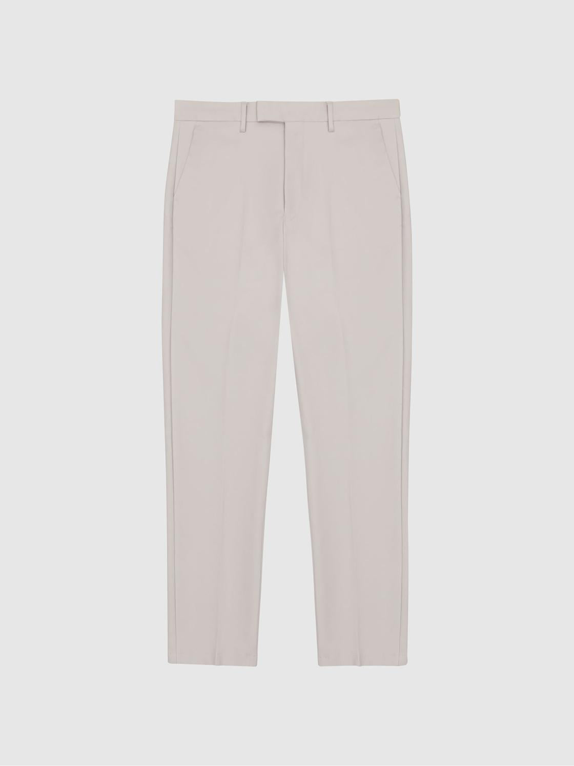 Reiss Trousers | Eastbury Reg Regular Fit Chinos Black - Men
