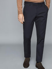 Reiss Trousers | Eastbury Reg Regular Fit Chinos Black - Men
