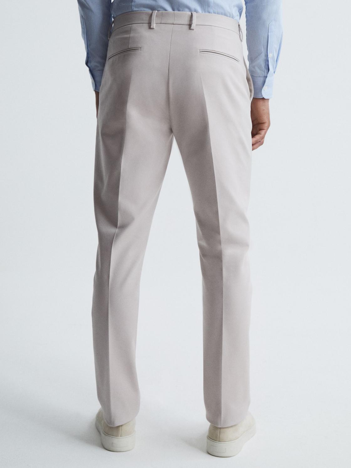 Reiss Trousers | Eastbury Reg Regular Fit Chinos Black - Men