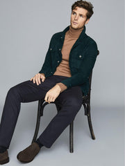 Reiss Trousers | Eastbury Reg Regular Fit Chinos Black - Men