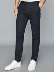 Reiss Trousers | Eastbury Slim Fit Chinos Black - Men