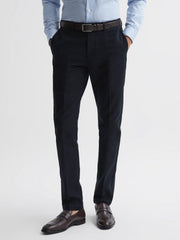 Reiss Trousers | Eastbury Slim Fit Chinos Black - Men