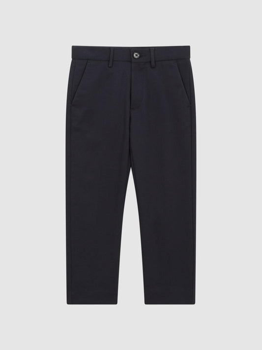 Reiss Trousers | Eastbury Slim Fit Chinos Navy - Children