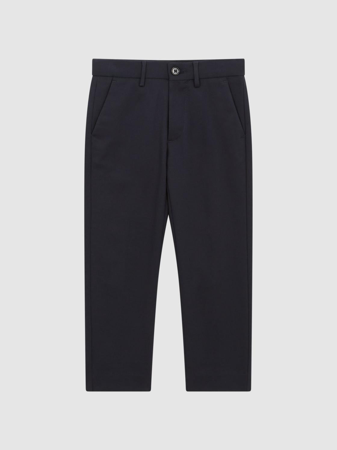 Reiss Trousers | Eastbury Slim Fit Chinos Navy - Children