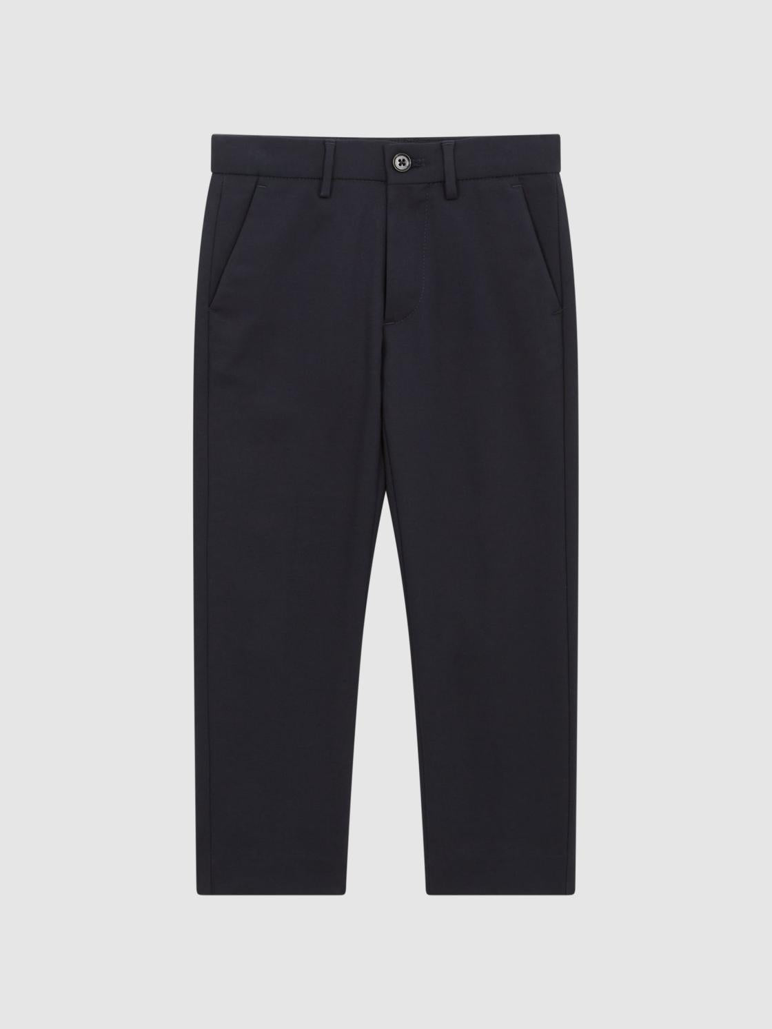 Reiss Trousers | Eastbury Slim Fit Chinos Navy - Children