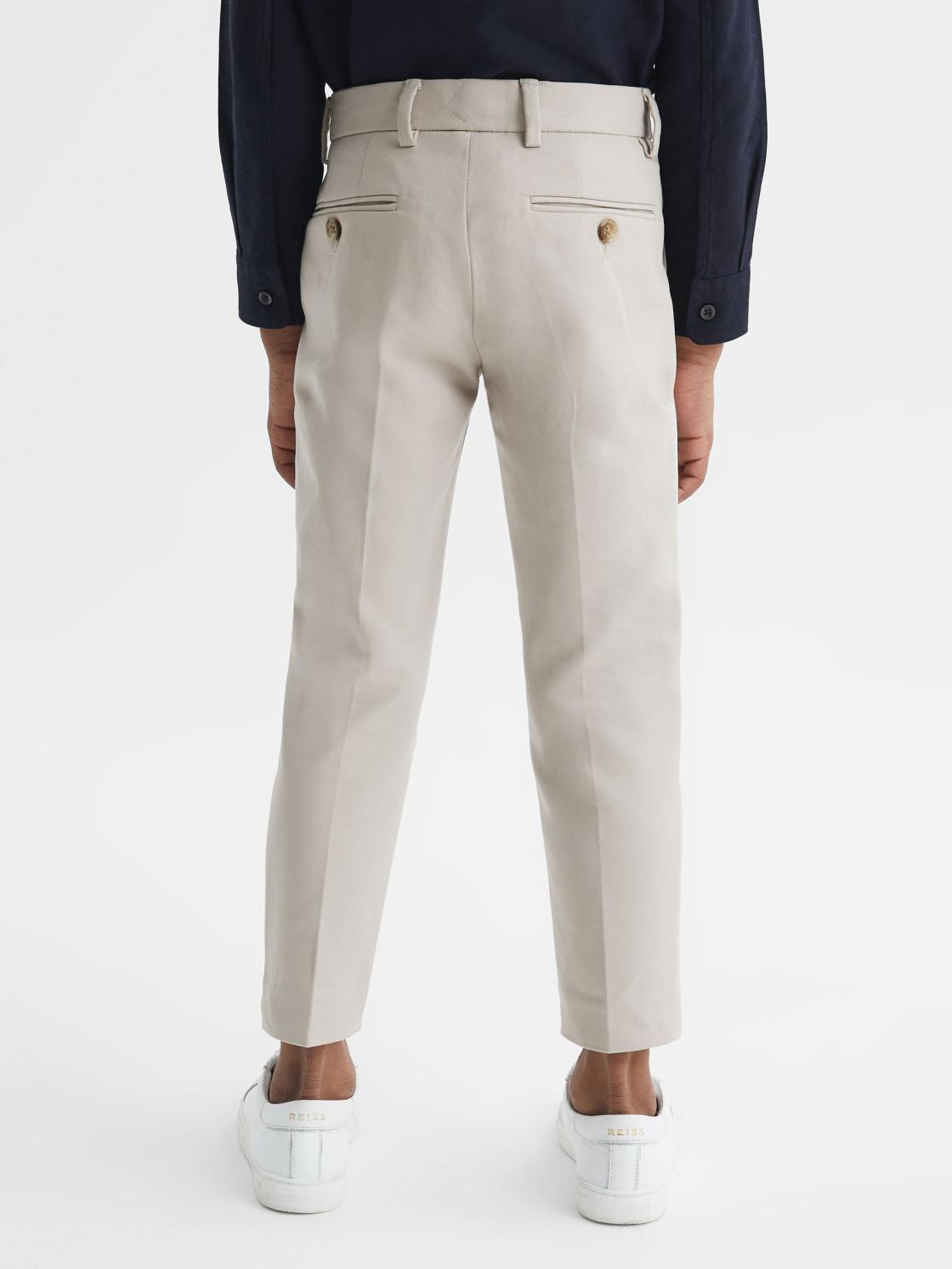 Reiss Trousers | Eastbury Slim Fit Chinos Navy - Children