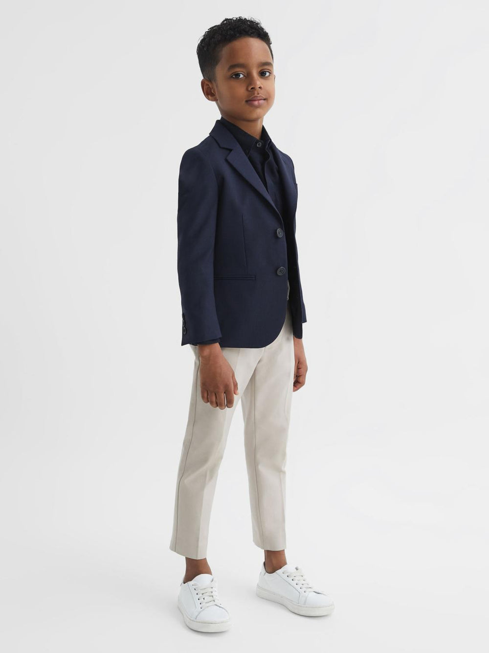Reiss Trousers | Eastbury Slim Fit Chinos Stone - Children